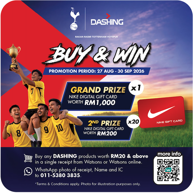 Dashing Bolaland Exclusive Watsons Sep'26 Contest